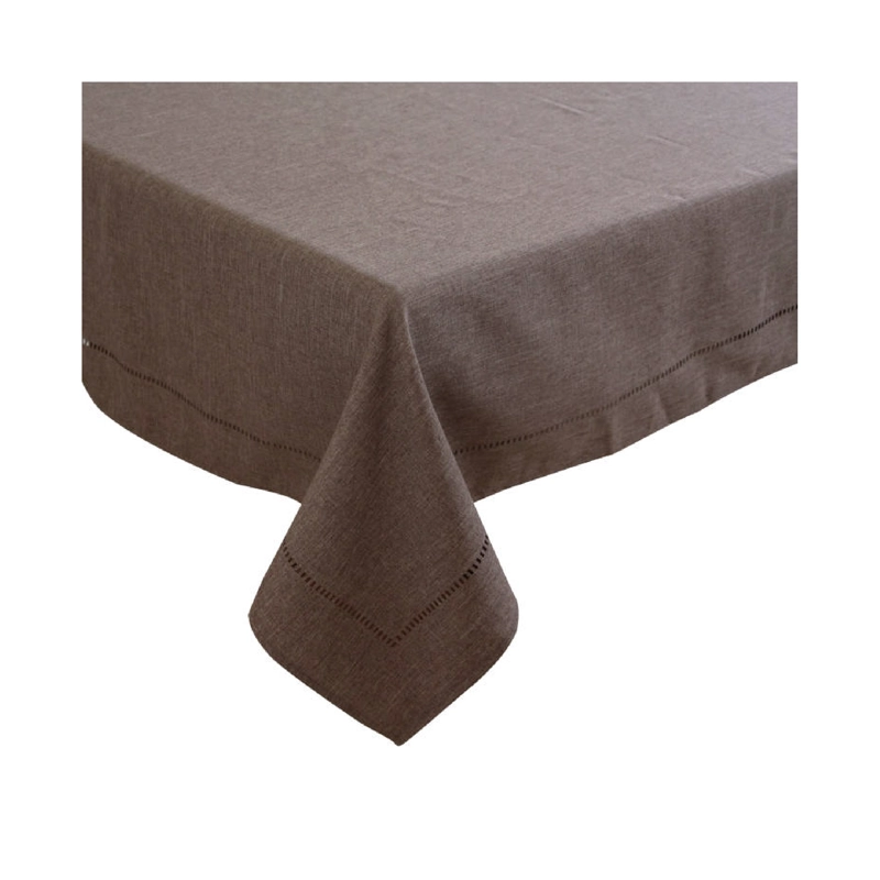 MANTEL LISO LASER CUT 160X250CM COLOR CAFE - 1