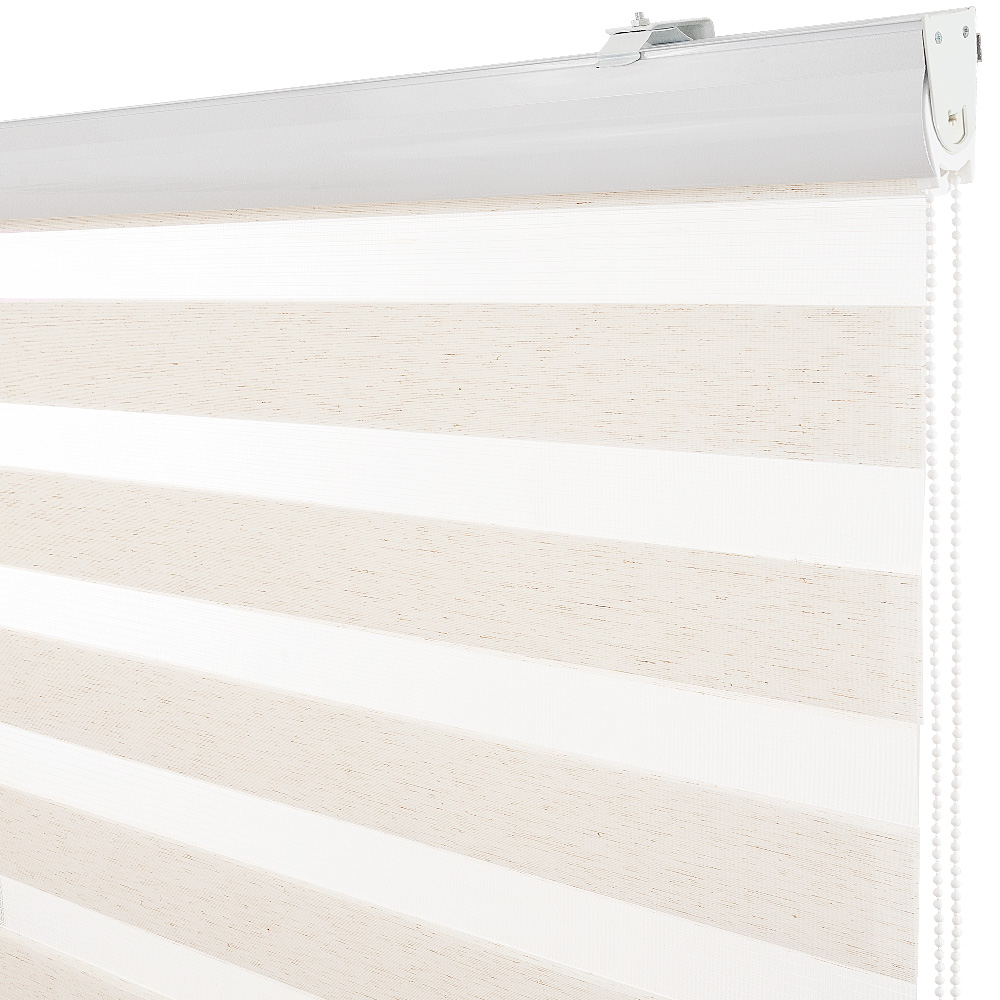 CORTINA DUO CENEFA PREMIUM 200 X 240 CM - BEIGE - 1