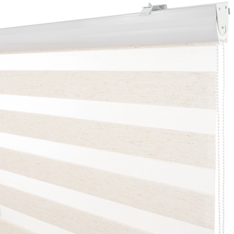 CORTINA DUO CENEFA PREMIUM 220 X 240 CM - BEIGE - 1