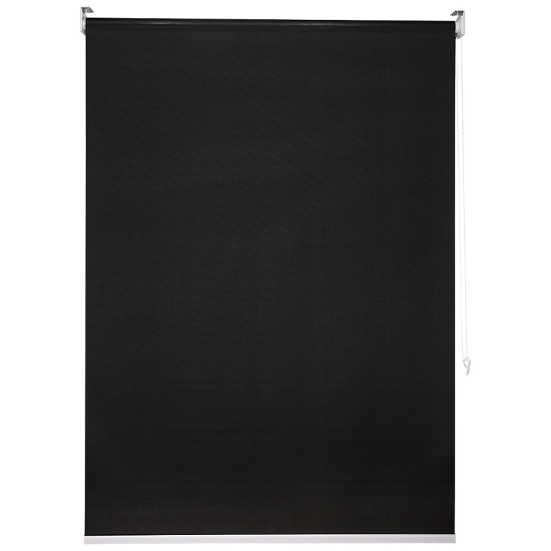 CORTINA ROLLER SCREEN 120X240 CM - NEGRO - 1