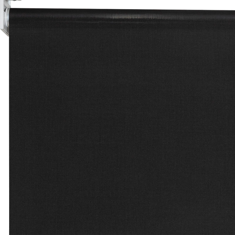 CORTINA ROLLER SCREEN 180X240 CM - NEGRO - 2