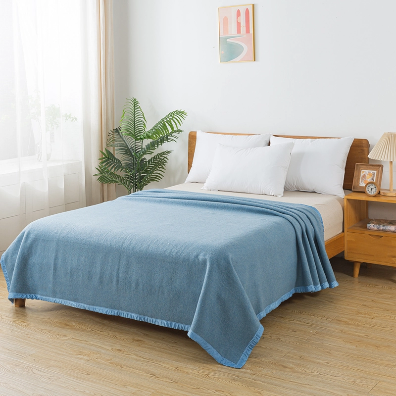 FRAZADA CHANTILLY PREMIUM 220 X 200 CM CELESTE - 3