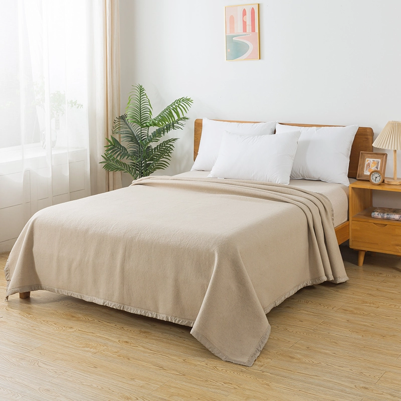 FRAZADA CHANTILLY PREMIUM 200 X 200 CM BEIGE - 3