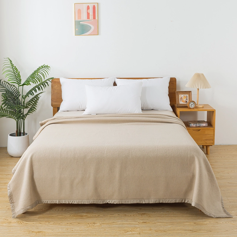 FRAZADA CHANTILLY PREMIUM 200 X 200 CM BEIGE - 4