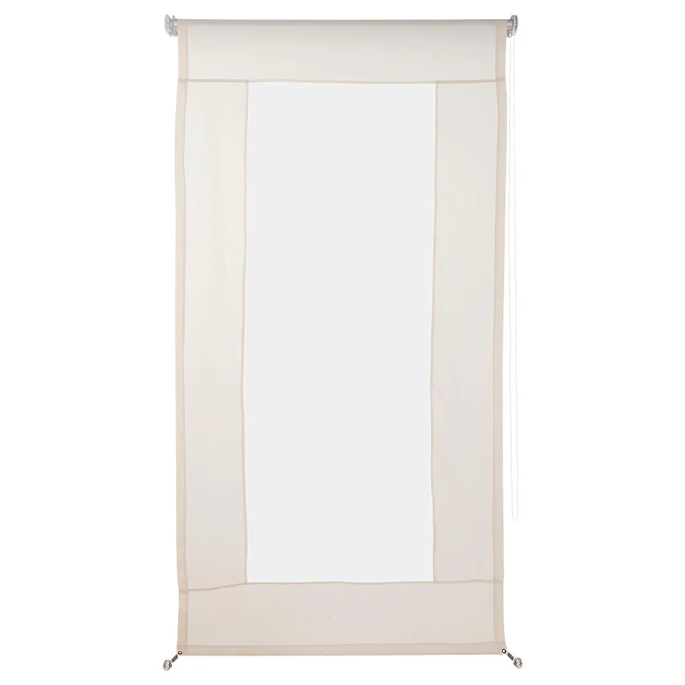 CIERRE DE TERRAZA PVC 220 X 250 CM IVORY - 1