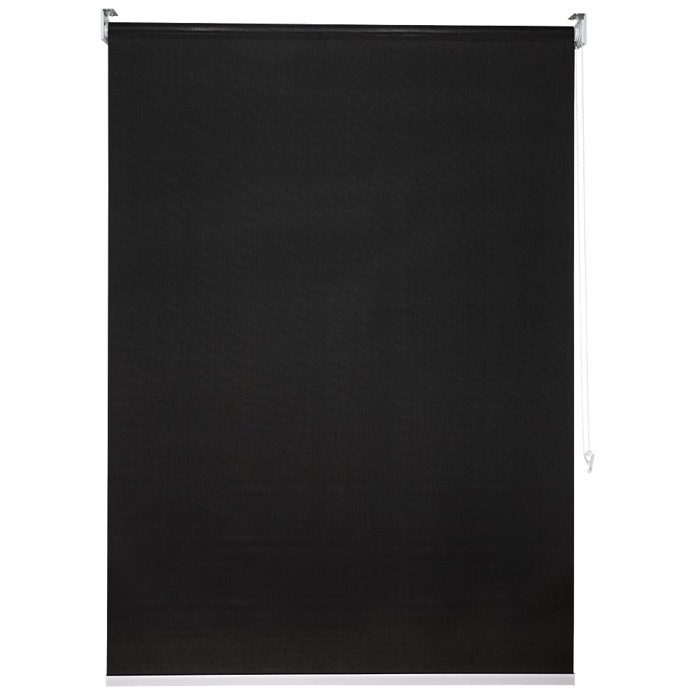 CORTINA ROLLER SCREEN 150 X 240 CM NEGRO - 1