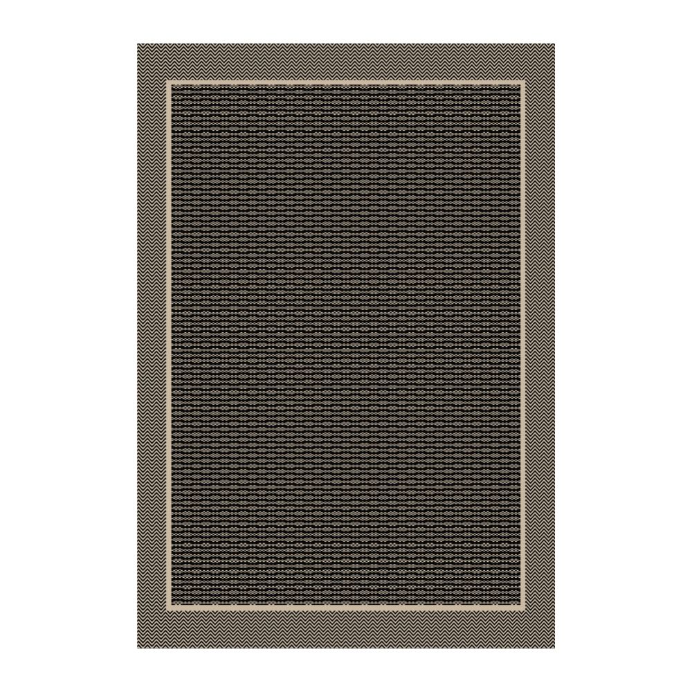 ALFOMBRA 240 X 340 ETNICO BEIGE NEGRO - 1