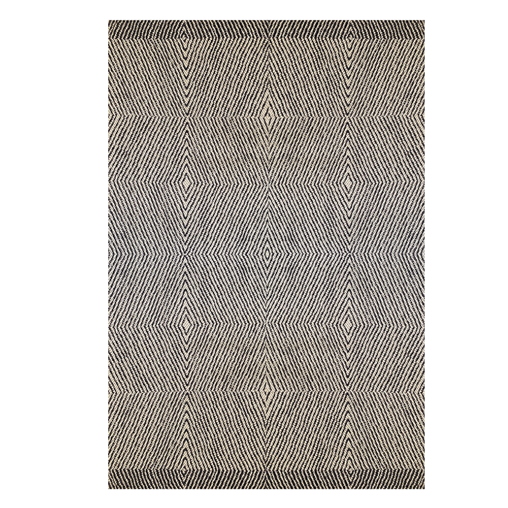 ALFOMBRA 200 X 290 NATURA DIAGONAL GRIS - 1