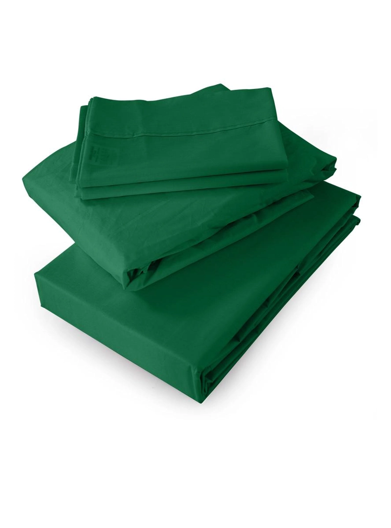SABANAS 144 HILOS LISAS COLOR GRIS, 1,5 PLAZAS - 5