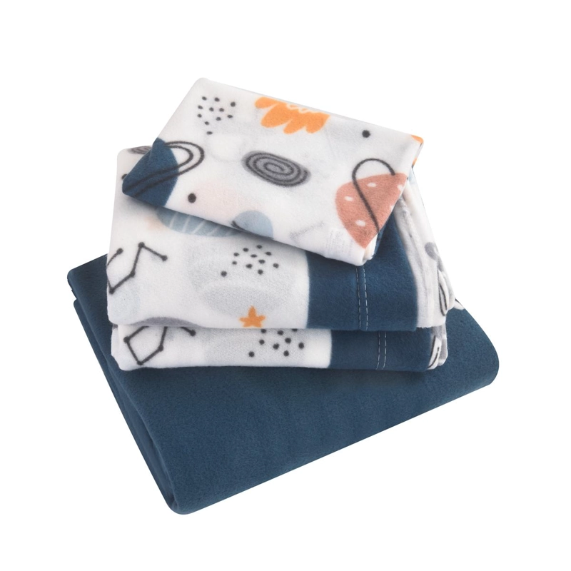 SABANAS POLAR ESTAMPADA ESPACIAL 1,5 PLAZAS MULTICOLOR - 5