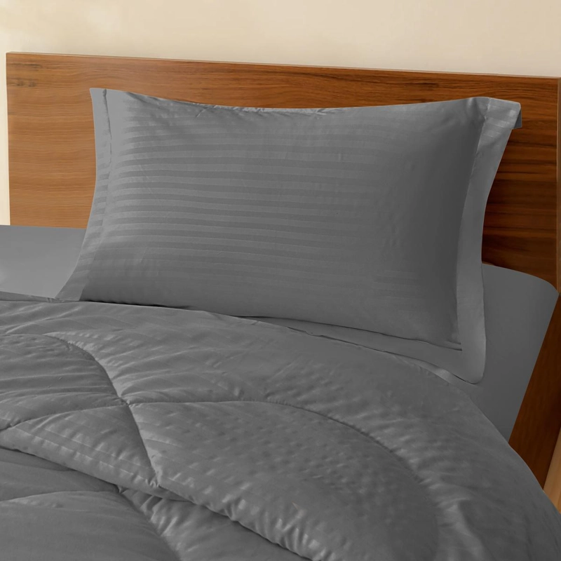 PLUMON HC EMBOSSED 2 PLAZAS GRIS - 1