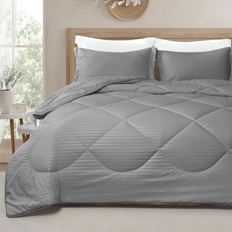 PLUMON HC EMBOSSED 2 PLAZAS GRIS - 4
