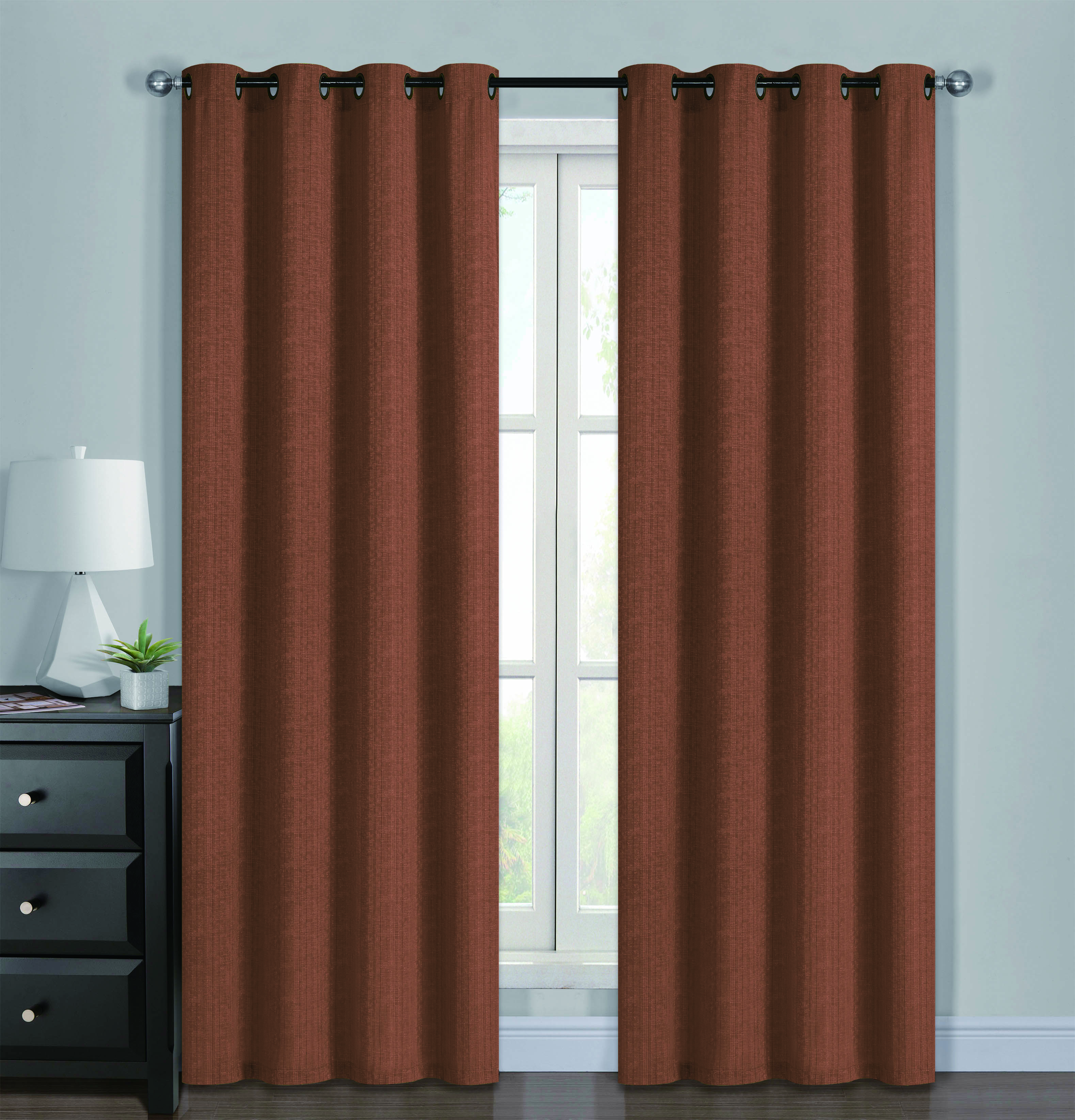 SET CORTINAS MULTITONO 140X220 #80 - 1