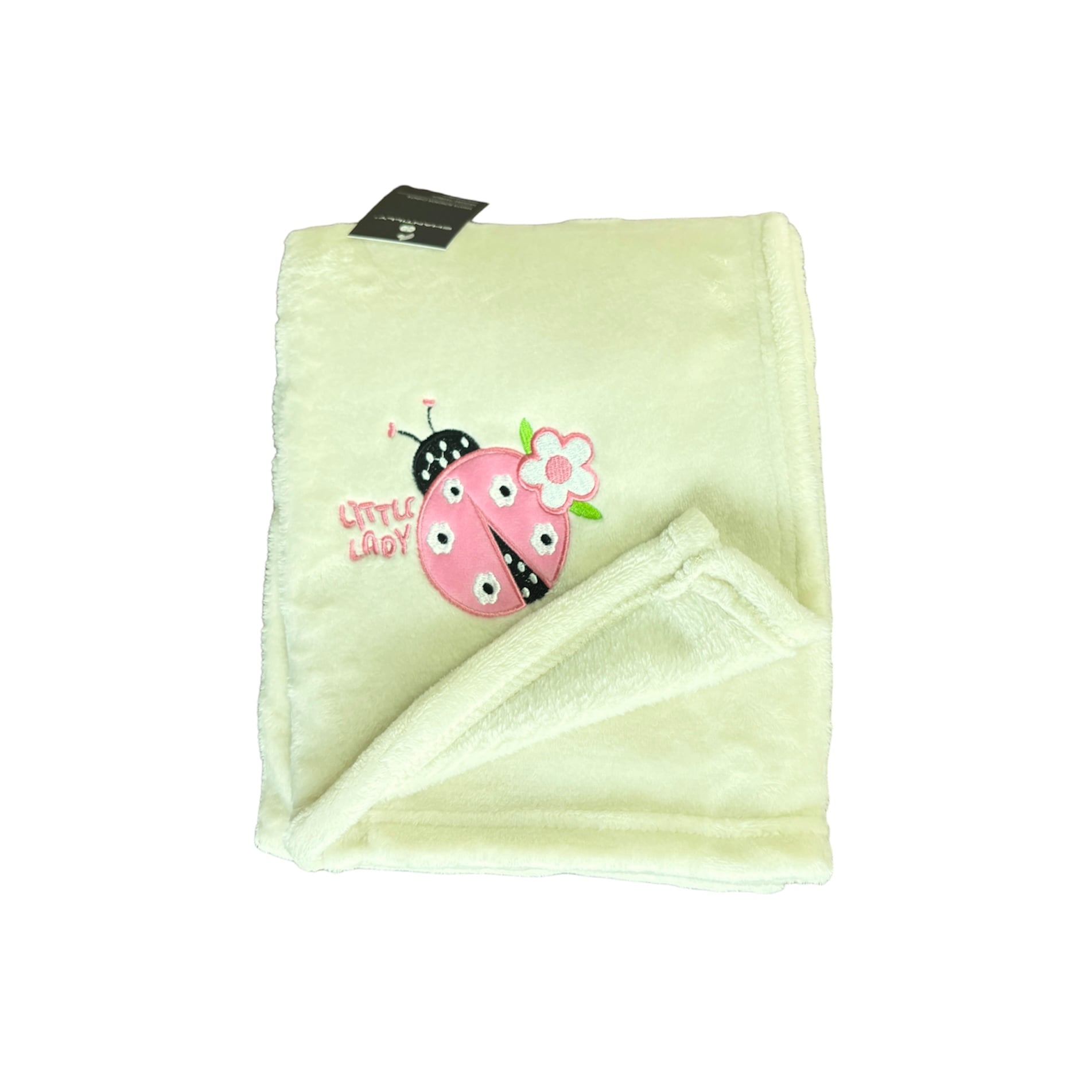 MANTA BORDADA FLANNEL FLEECE 75 X 100 CM CHINITA - 1