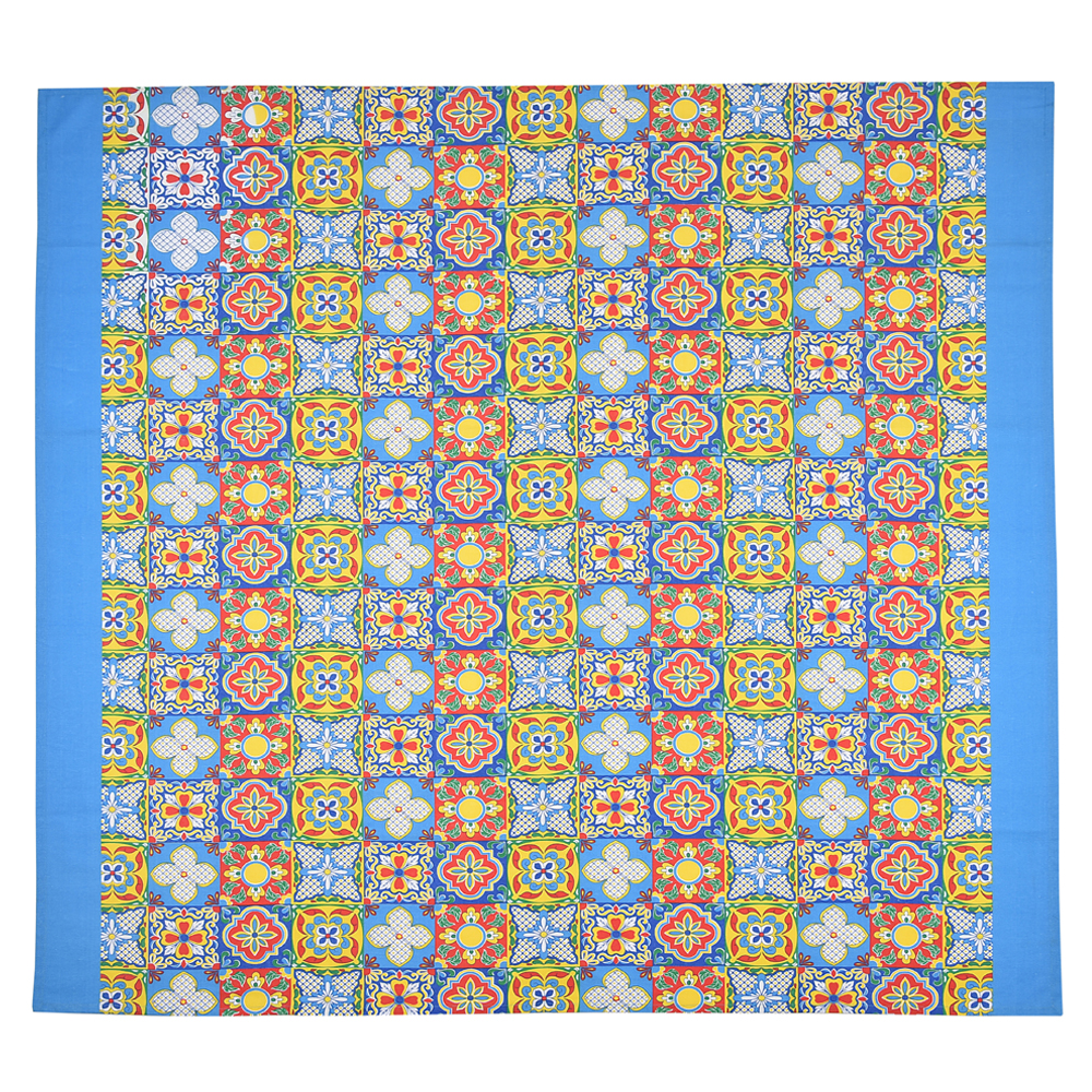 MANTEL ALGODÓN 200X200 ESTAMPADO MEZQUITA - 2