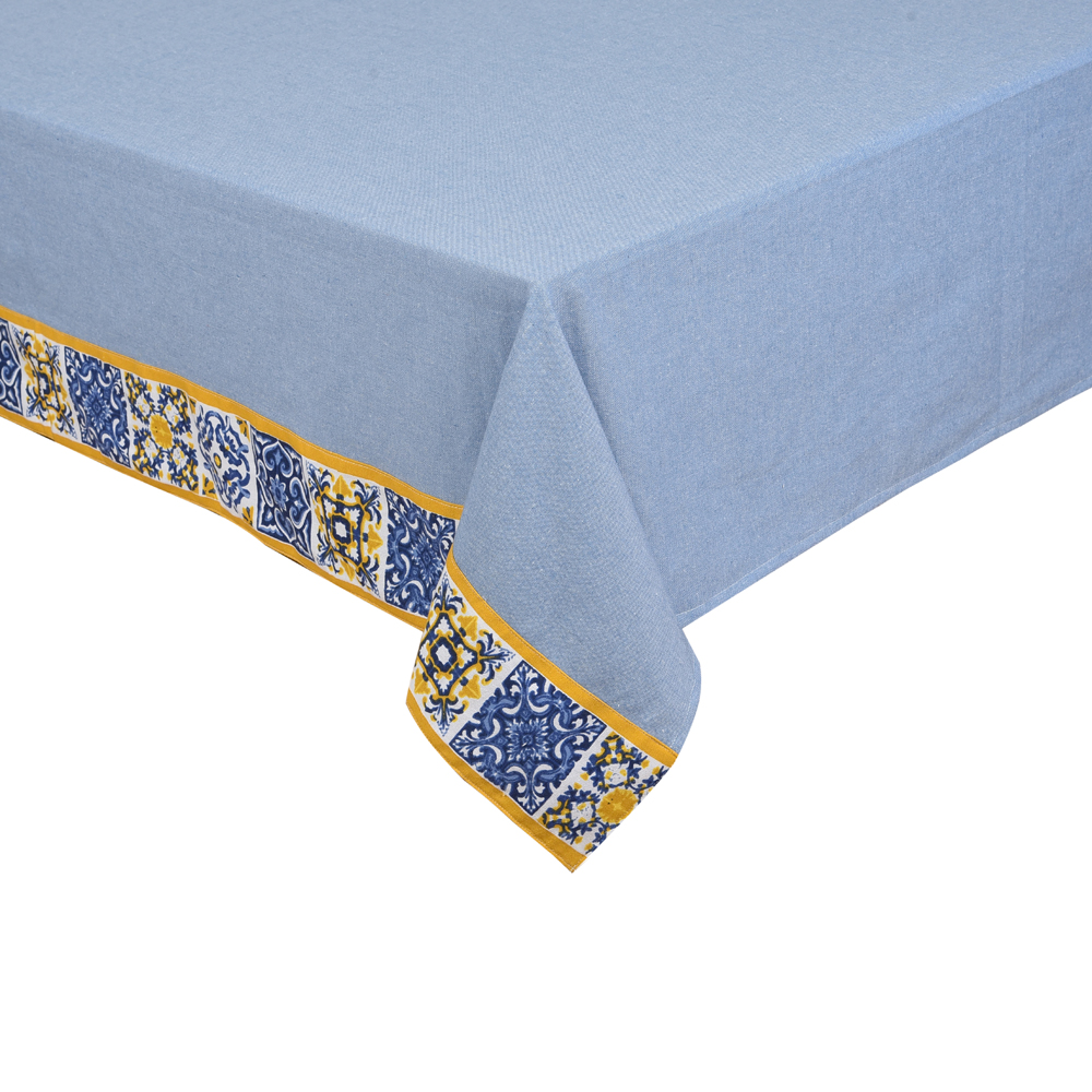 MANTEL ALGODÓN 200X200 ESTAMPADO KAABA - 1