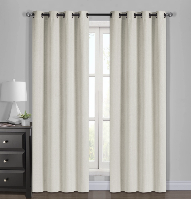 SET BLACKOUT SUPER SOFT 2 PAÑOS + 2 VELOS 140X220 - CRUDO - 1
