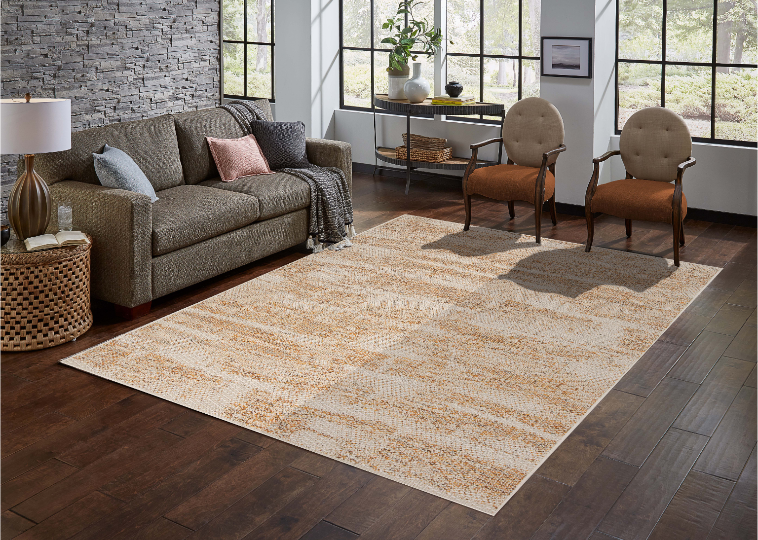 ALFOMBRA GIZA 200X290 CRETE - 3