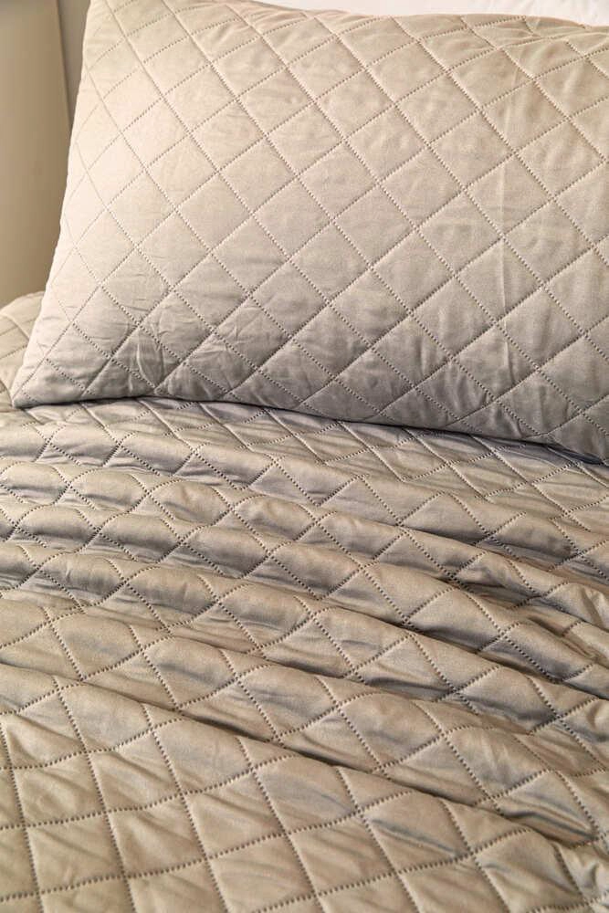 CUBRECAMA QUILT SHERPA EXTRA CALIDO CHANTILLY KING ARENA - 5