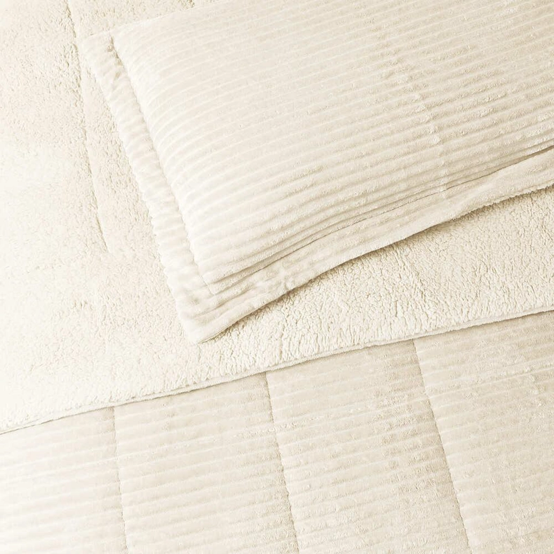 PLUMON SHERPA EXTRA CALIDO CHANTILLY 2 PLAZAS CRUDO - 3