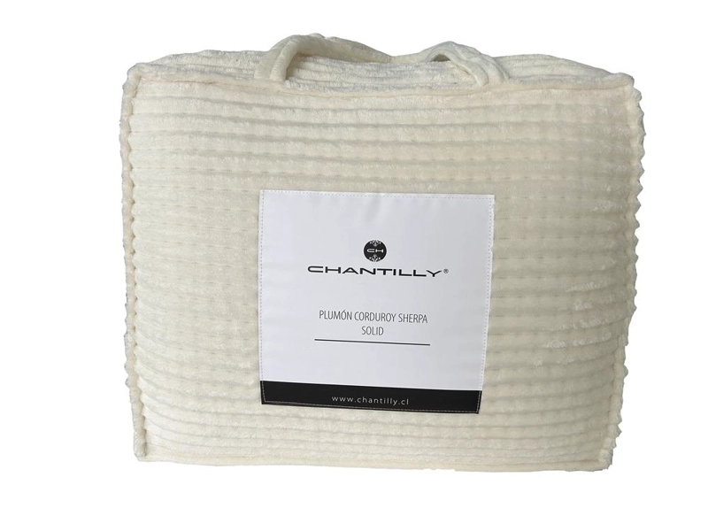 PLUMON SHERPA EXTRA CALIDO CHANTILLY 2 PLAZAS CRUDO - 4