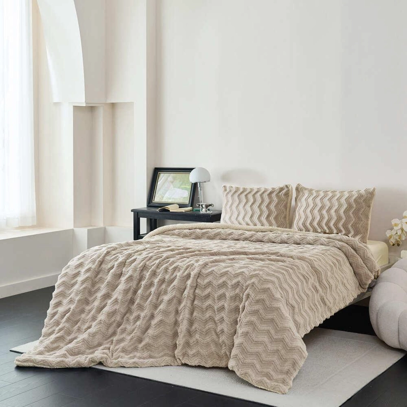 PLUMON SHERPA EXTRA CALIDO CHANTILLY KING BEIGE - 4