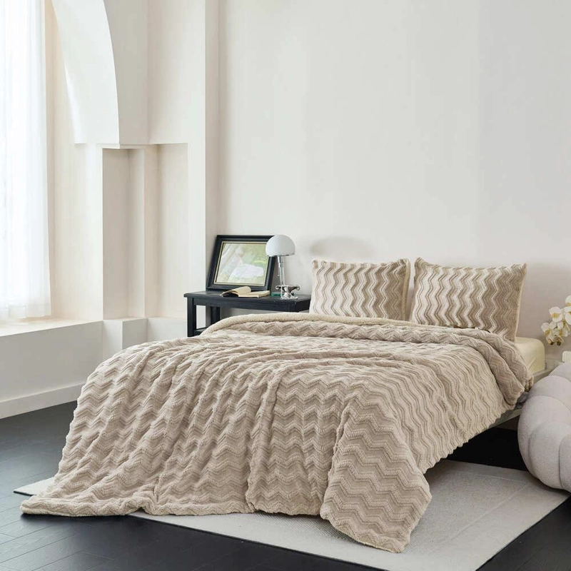 PLUMON SHERPA EXTRA CALIDO CHANTILLY 2 PLAZAS BEIGE - 4