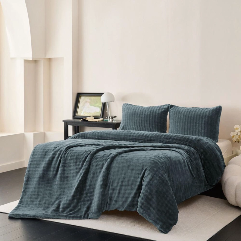 PLUMON SHERPA EXTRA CALIDO CHANTILLY 1.5 PLAZAS GRIS PLATA - 3
