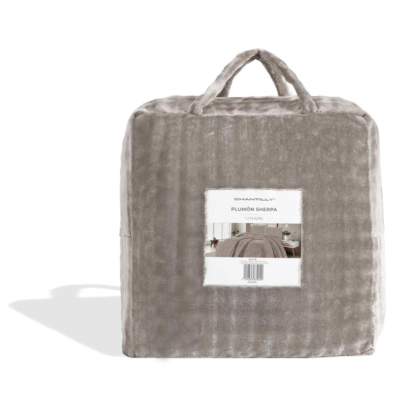 PLUMON SHERPA EXTRA CALIDO CHANTILLY KING GRIS INTENSO - 3