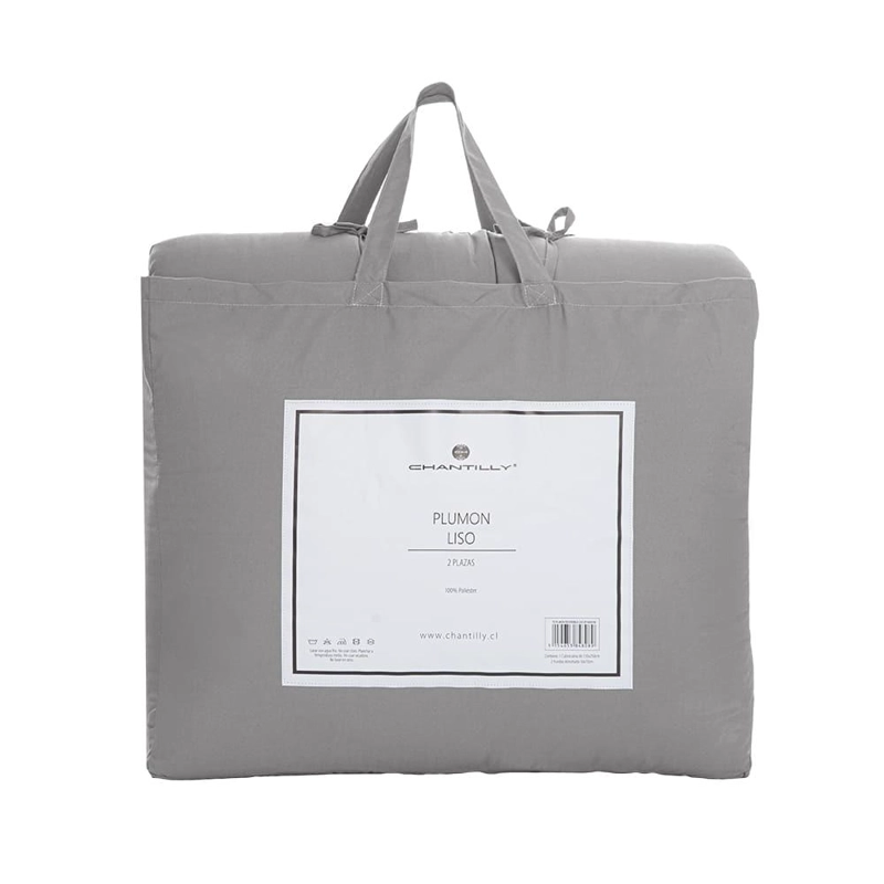 PLUMON REVERSIBLE SINTE TICO HIPOALERGE NICO KING GRIS ACERO - 3