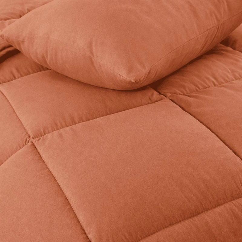 PLUMON REVERSIBLE SINTE TICO HIPOALERGE NICO KING TERRACOTA - 4