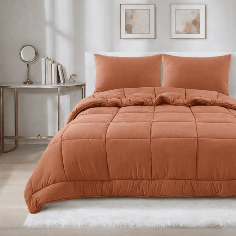 PLUMON REVERSIBLE SINTE TICO HIPOALERGE NICO 2 P TERRACOTA - 2