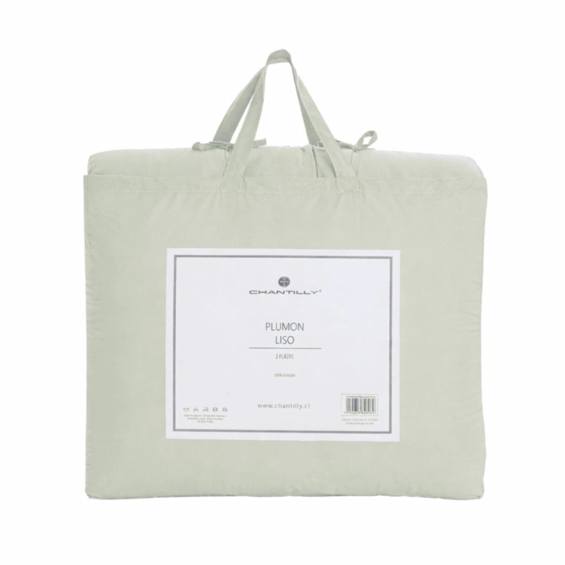 PLUMON REVERSIBLE SINTE TICO HIPOALERGE NICO 1.5 PLAZAS VERDE - 3