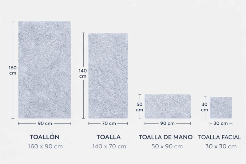 TOALLA DE MANO 100% ALGODON 500 GSM 50X90 CM VERDE LISO - 2
