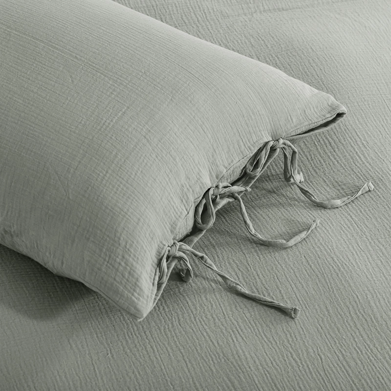 FUNDA PLUMON DE LINO 270 X 240 CM GRIS - 3