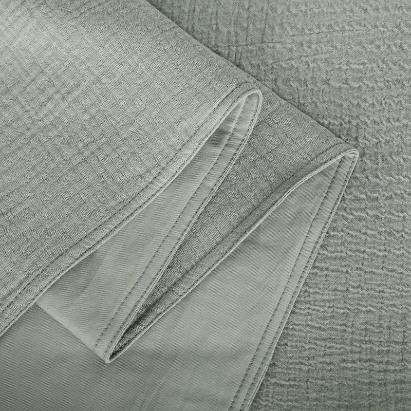 FUNDA PLUMON DE LINO 270 X 240 CM GRIS - 4