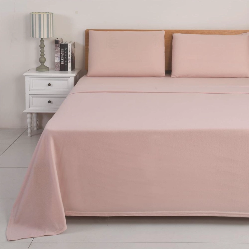 JUEGO DE SABANAS POLAR TE RMICO CHANTILLY KING ROSADO - 2