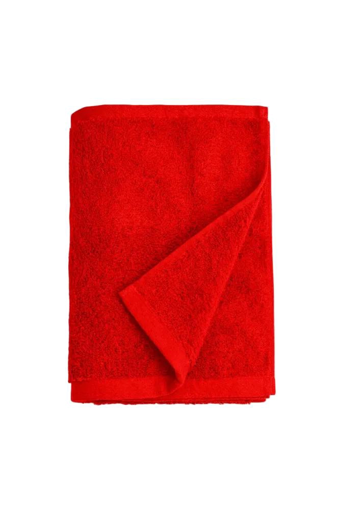 TOALLA DE BAÑO 500GRS 90X160CM ROJO - 1