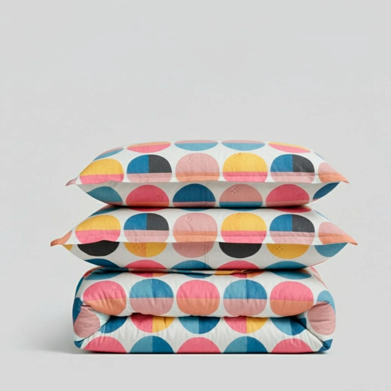 QUILT ESTAMPADO CONFETTI 1,5 PLAZAS MULTICOLOR - 2