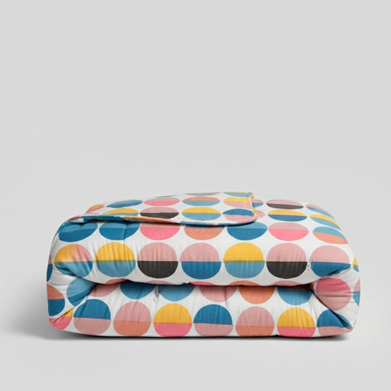 QUILT ESTAMPADO CONFETTI 1,5 PLAZAS MULTICOLOR - 3