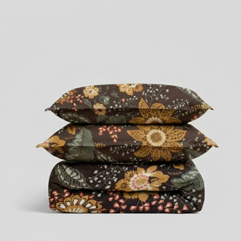 QUILT ESTAMPADO FLORAL UMBRA 1,5 PLAZAS MULTICOLOR - 3