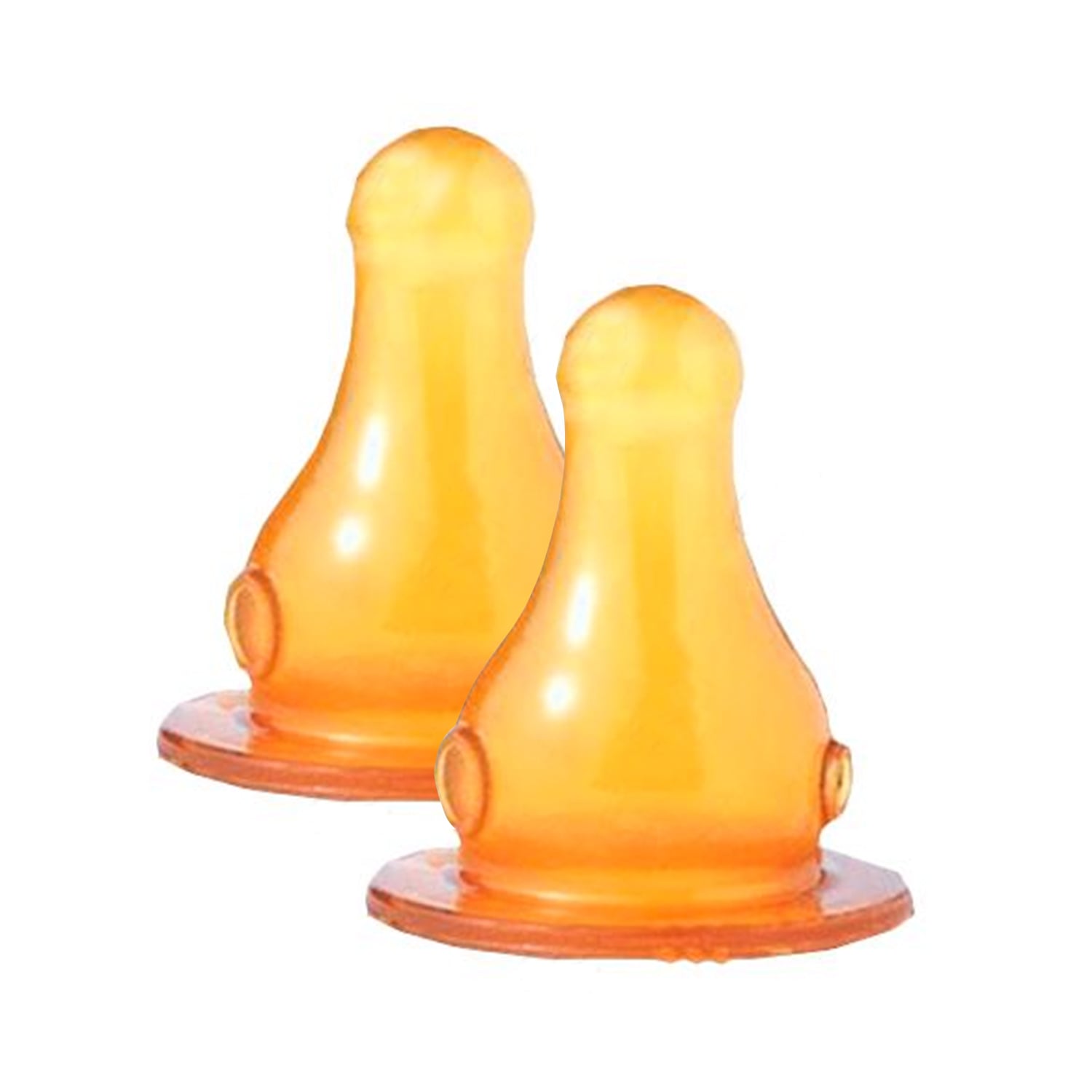 REPUESTO SUAVINEX NARANJO TETINA LATEX 2 UN BOCA ANCHA - 1