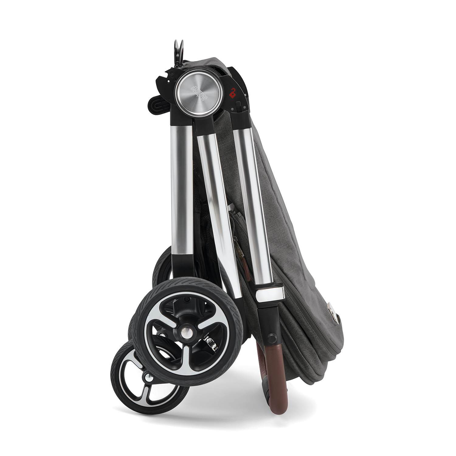COCHE BBPRO STRADA + PORTA VASOS GRIS - 4
