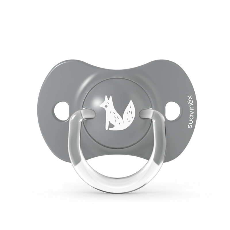 CHUPETES SUAVINEX FIS 6/18M 2UDS FOX GRIS - 2