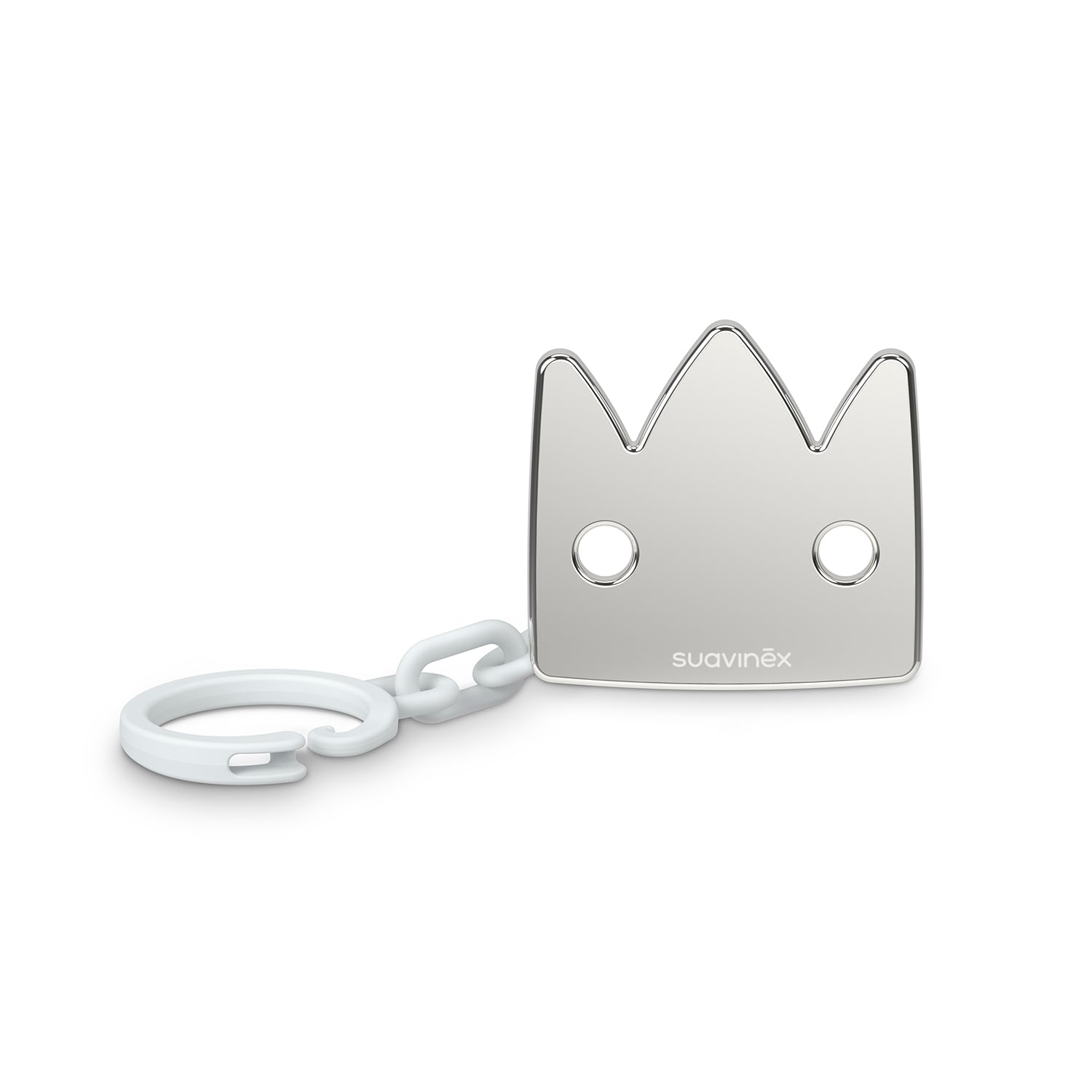 BROCHE SUAVINEX PINZA THE NEW CLASSIC JEWEL +0M JOYA CORONA JOY GRIS - 1