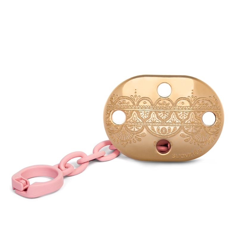 BROCHE SUAVINEX PINZA PREMIUM ROSADO - 1