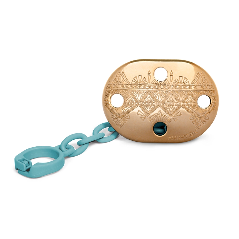 BROCHE SUAVINEX PINZA PREMIUM AZUL - 1