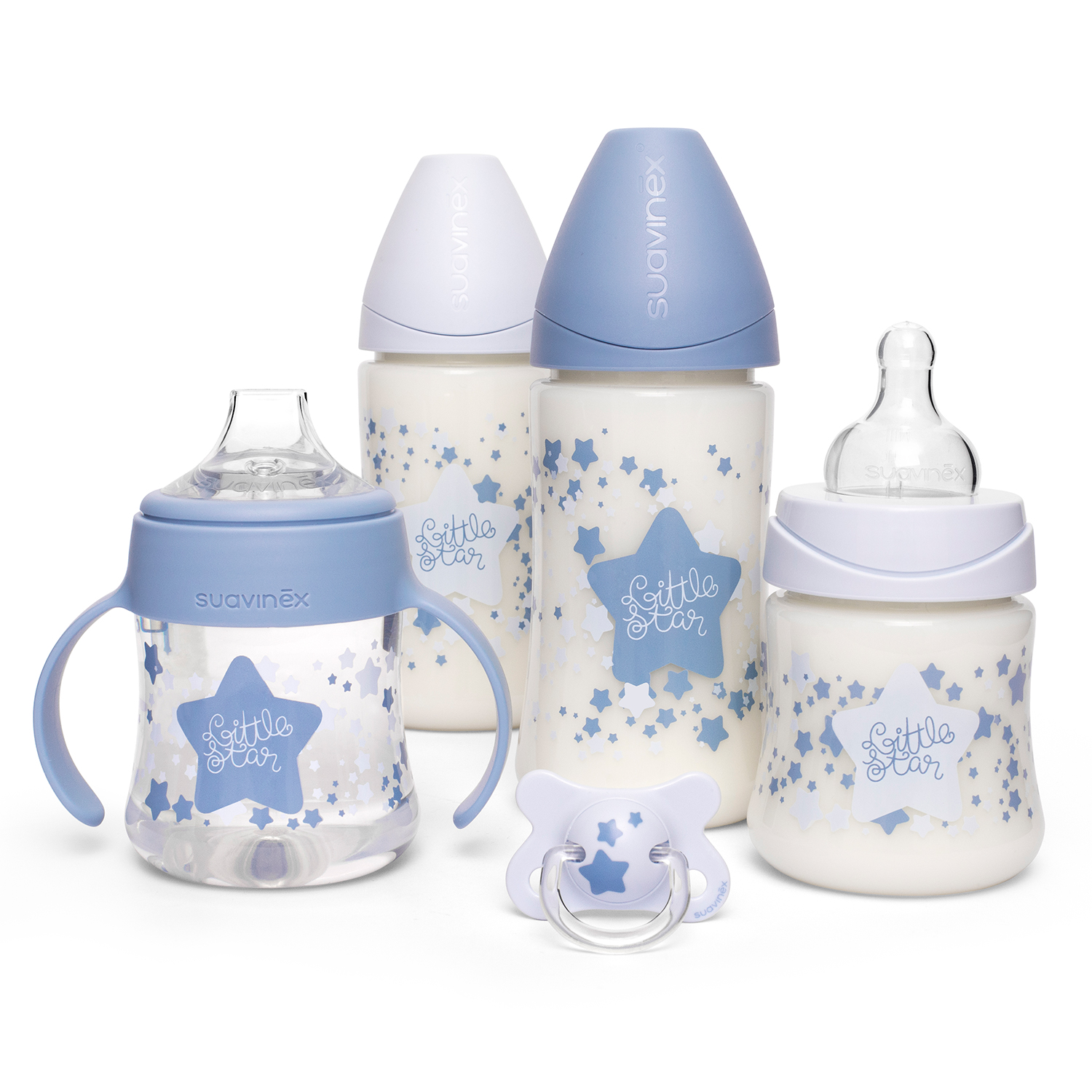 SET MAMADERAS ESTRELLAS AZUL, MY FIRST SET - 1