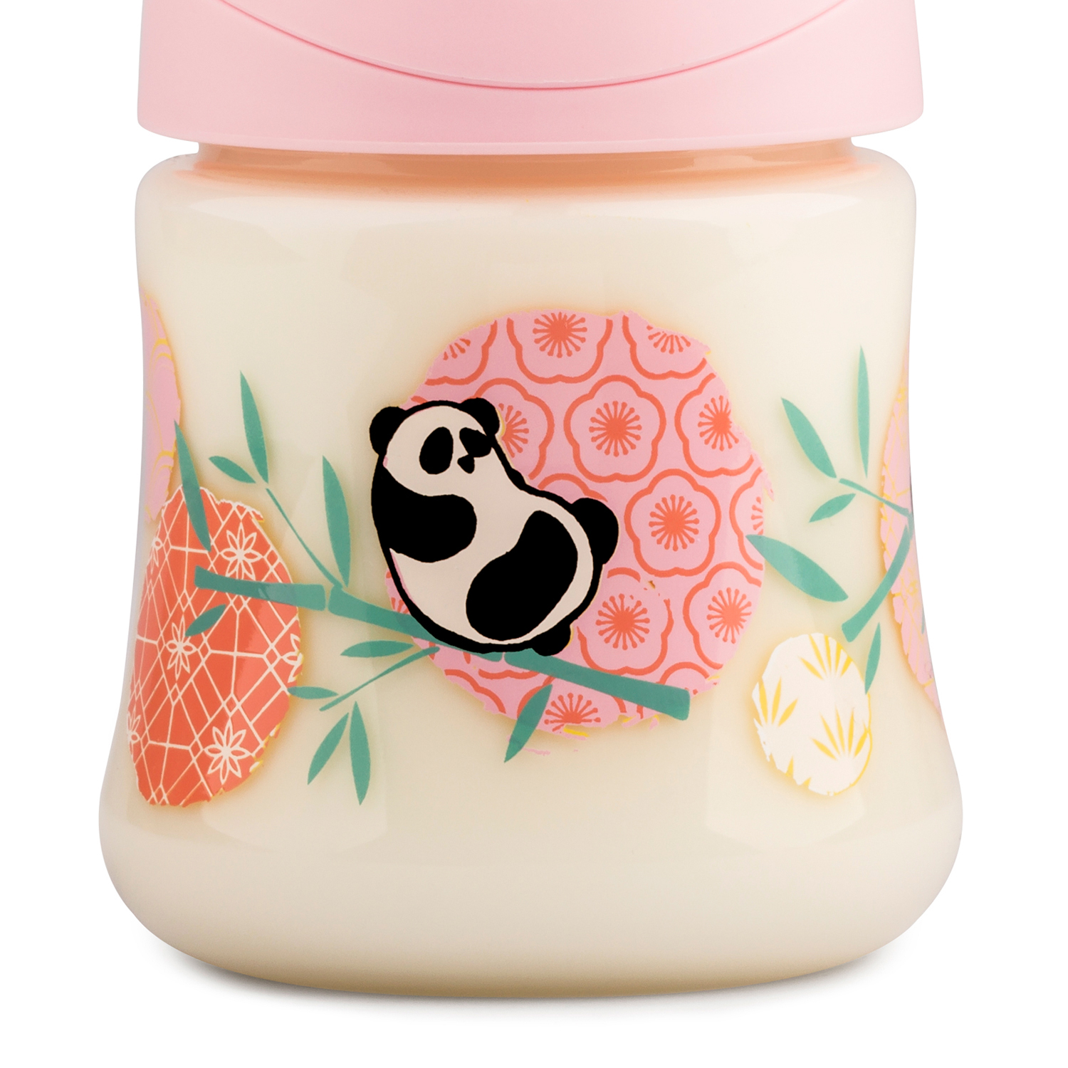 MAMADERA 150ML. ANAT. LATEX PANDA ROSADO - 3