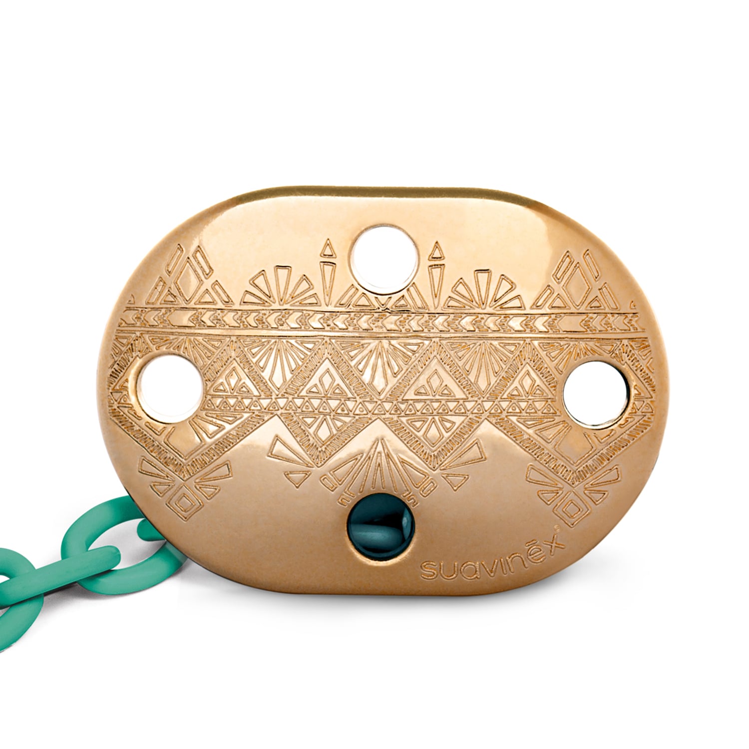 BROCHE PINZA PREMIUM VERDE - 2